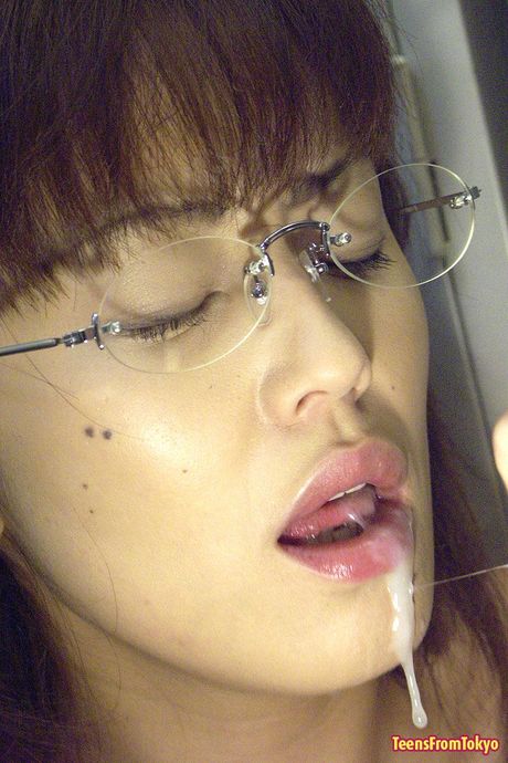 Blackmailed Japanese office girl abused by two horny guys