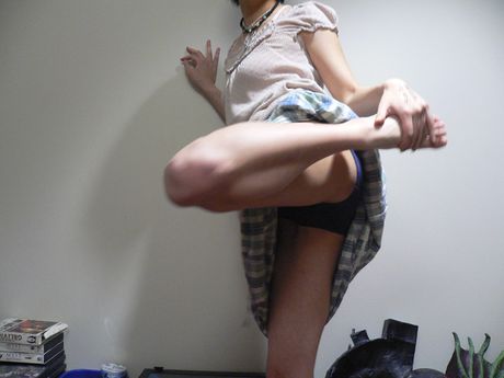 cute asian prances around inside asianteenpictureclub dot com